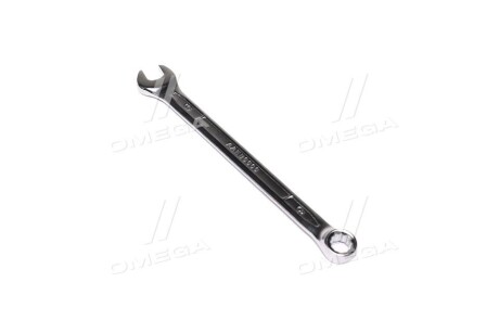 Ключ комбинований, прямий, : 6мм, довжина: 109 мм, кут: 15°, обробка: сатинний хром - Toptul AAEB0606