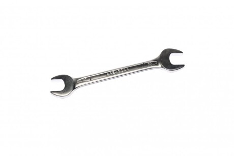 Ключ ріжковий, двосторонній, профіль: ріжковий, : 22 24мм, довжина: 246 мм, кут: 15°, обробка: сатинний хром,матеріал: хром-ванадієва легована сталь - Toptul AAEJ2224