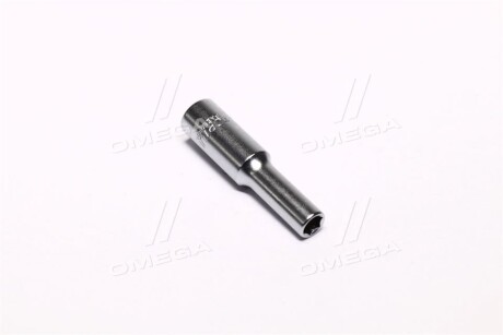 Насадка 1/4" (6,3 мм) 6-кутна, 1 шт, розмір насадок 6/12-кутних (мм): 5.5 мм, довжина 50мм - Toptul BAEE085E