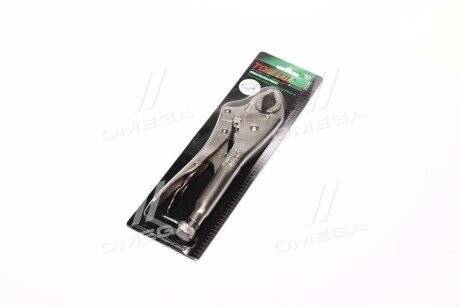 Плоскогубці регульовані, з регулювальним гвинтом, з швидкознімним важелем, з щічкою тип х, стяжний, тип: Морж з автоматичним блокуванням, довжина: 253мм - Toptul DAAY1A10