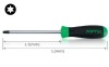 Викрутка (викрутка torx) TORX, розмір: T20, довжина: 100 мм, довжина 2: 205 мм - Toptul FFAB2010 (фото 2)