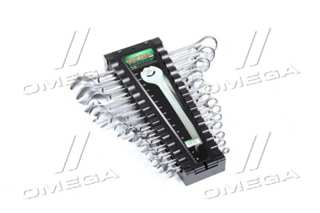 Набір комбінованих ключів 14 шт, 6 7 8 9 10 11 12 13 14 15 17 19 22 24, упаковка: у пластиковому тримачі - Toptul GAAC1401