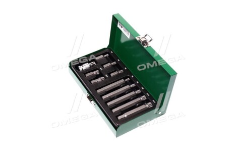 Набір біт 10мм SPLINE 11од. - Toptul GAAD1102