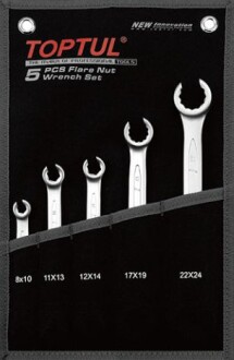 Набір ключів 5 шт, упаковка: кришка - Toptul GPAQ0502