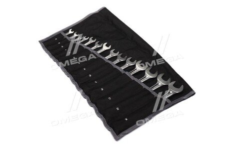 Набір комбінованих ключів 14 шт, 8 9 10 11 12 13 14 15 16 17 19 21 22 24, упаковка: кришка - Toptul GPAX1402