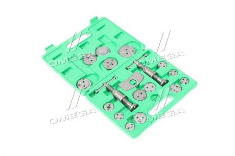 Комплект для обслуговування гальмівних циліндрів 18 од. (два гвинти) - Toptul JGAI1801