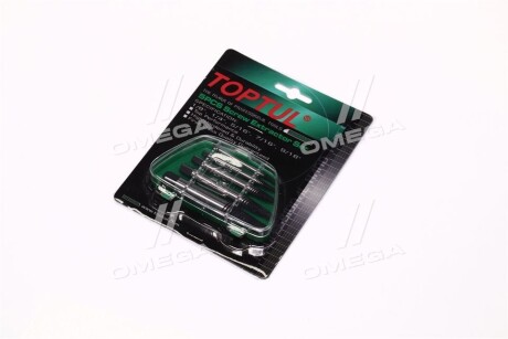 Набір екстракторів (1/8, 1/4, 5/16, 7/16, 9/16") - Toptul JGAW0501