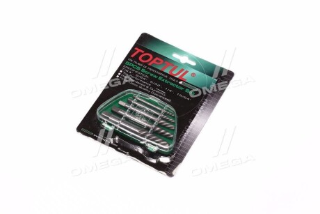 Набір екстракторів (7/64, 9/64, 5/32, 1/4, 19/64") - Toptul JGAW0502