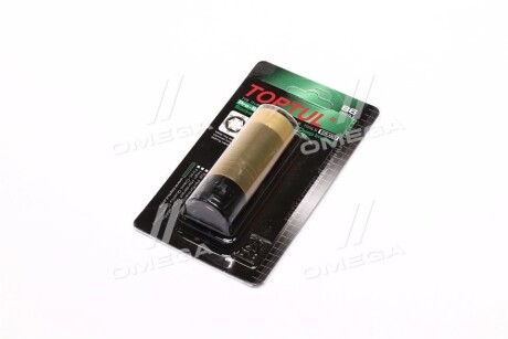 Насадка удар 1/2" (12,5 мм) 1 шт, 6-кутна, для коліс / для легкосплавних колісних дисків, розмір насадок 6/12-кутних (мм): 19 мм, довжина: 86 мм, тип насадки: тонкостінні - Toptul KABP1619