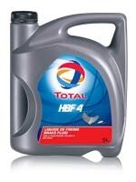 Жидкость тормозная dot 4, Brake Fluid HBF 4, 5л - TOTAL 150511