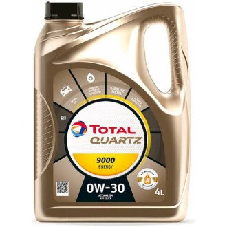 Моторна олива Quartz 9000 Energy 0W-30, 4 л (213687) - TOTAL 151523