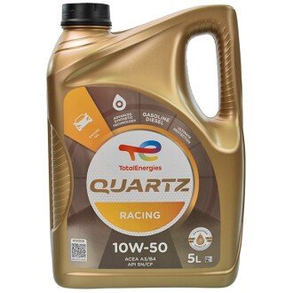 Моторное масло Quartz Racing 10W-50, 5 л (213699) - TOTAL 157104
