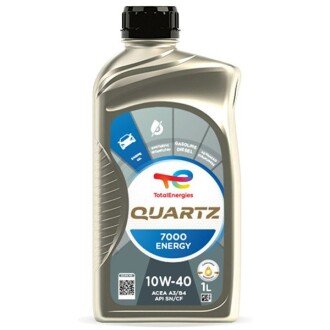 Моторна олива Quartz 7000 Energy 10W-40, 1 л (216677/203705/214112) - TOTAL 167637