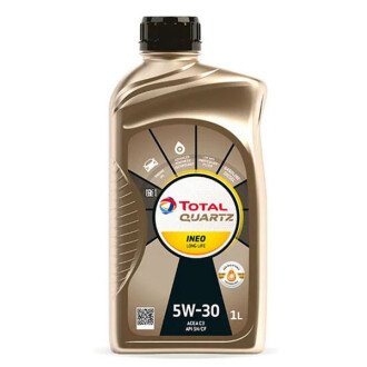 Моторное масло Quartz Ineo Long Life 5W-30, 1 л (213818/213817) - TOTAL 181711