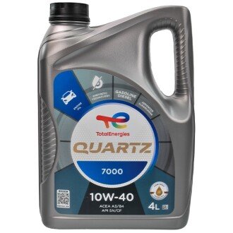 Моторна олива Quartz 7000 10W-40, 4 л (216676/148593) - TOTAL 203704