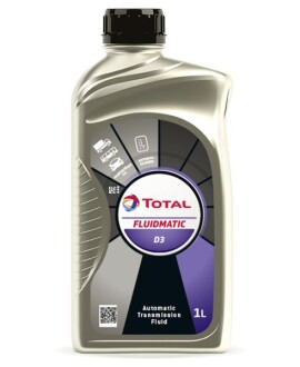 Олива трансмісійна FLUIDMATIC D3. 12x1 lt (1 л) - TOTAL 213757