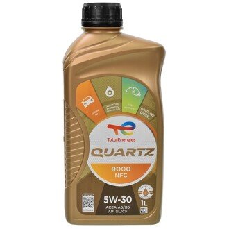 Моторное масло Quartz 9000 Future NFC 5W-30, 1 л (171839) - TOTAL 216625