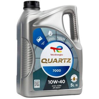 Моторное масло Quartz 7000 Diesel 10W-40, 5 л (203709/214108/148646) - TOTAL 216681