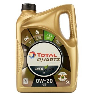 Моторна олива Quartz Ineo X C5 0W-20, 5 л (225946) - TOTAL 220234