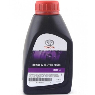 Рідина гальмівна Toyaota Brake Fluid DOT4, 0,5л - TOYOTA 0882380111 (фото 1)