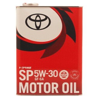 Моторное масло SP/GF-6A 5W-30, 4 л - TOYOTA 08880-13705