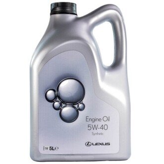 Моторна олива Lexus engine oil 5W-40, 5 л - TOYOTA 0888082643