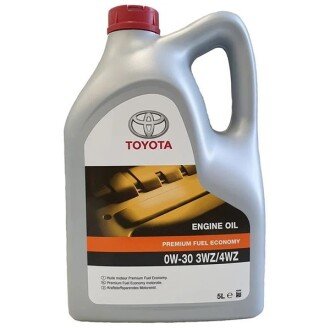 Моторна олива Premium Fuel Economy WZ 0W-30, 5 л - TOYOTA 0888083640