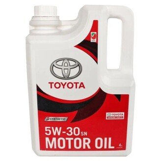 Масло моторное(ENGINE OIL SN 5W-30), 4L - (0888083714) TOYOTA 08880-83714