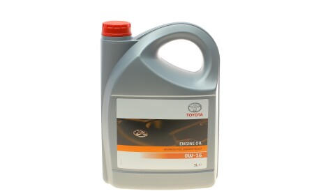 Олива моторна 0W16 (5 Liter) - (0888083889, 0888086164, 84215A65B3A) TOYOTA 08880-83889