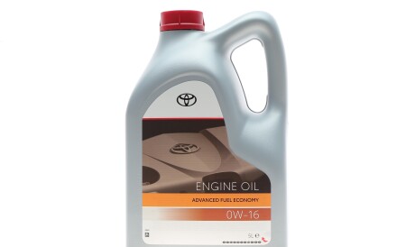 Олива 0W16 Motor Oil (5L) - (0888083889, 0888086164, 990F021D40B047) TOYOTA 08880-86164