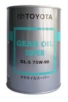 Трансмиссионное масло Super Gear Oil 75W-90 (08885-02106) 1л - (0888580606, 0888580206, 0888580306) TOYOTA 0888502106 (фото 1)