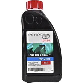 Антифриз Long Life Coolant -37°C красный, 1л - TOYOTA 0888980006