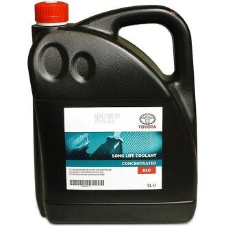 Антифриз-концентрат Long Life Coolant Concentrated Red -80°C красный, 5л - TOYOTA 0888980014