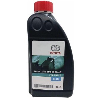 Антифриз Super Long Life Coolant -37°C синий, 1л - TOYOTA 0888980190