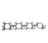 Прокладка выпускного коллектора - (1717338020) TOYOTA 1717338020 (фото 1)