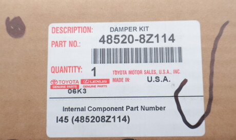 Фото 2 - Автозапчастина TOYOTA 485208Z114