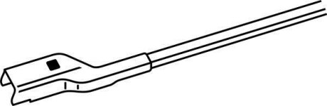 ExactFit Flat Щітка склоочисника,безкаркасна OEM (700мм) - Trico EFB7018L
