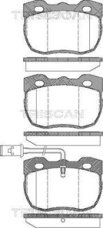 Колодки гальмівні передні - TRISCAN 811017006