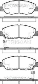 Колодки гальмівні передні - (06450S5DA00, 06450S5DA01, 06450S9A000) TRISCAN 811040972