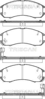 Колодки гальмівні передні - (e92Z2001B, GJ213328ZB, 3401278) TRISCAN 811050881