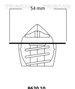 Термостат, охлаждающая жидкость - (2120099B03, 7701039156, 8970942830) TRISCAN 8620 1082