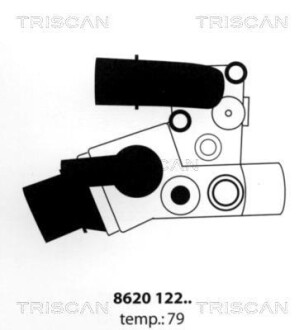 Термостат - TRISCAN 862012279