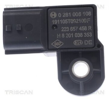 RENAULT Датчик тиску ВГ CAPTUR I 13-, CLIO IV 12-, KADJAR 15-, DACIA - ((223653148R, 223653584R)) TRISCAN 8824 25006 (фото 1)