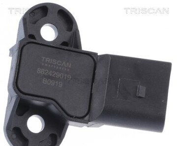 Датчик тиску повітря Audi A3, TT, VW Beetle, Golf, Jetta, Passat, 08- - TRISCAN 882429019