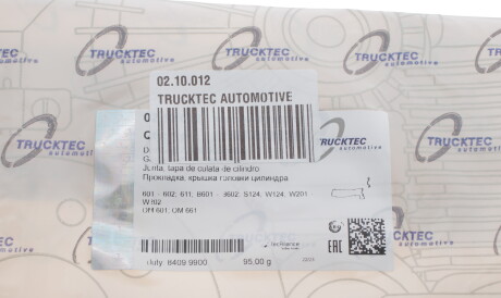 Фото 3 - Прокладка клапанної кришки TRUCKTEC 02.10.012 (0210012)