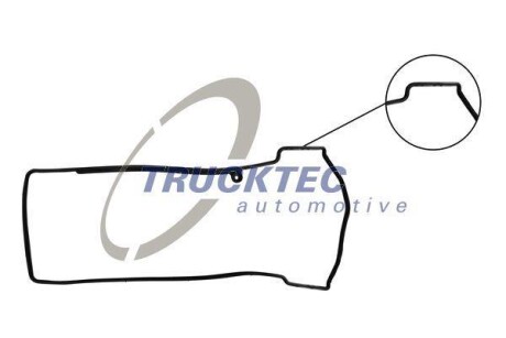Прокладка, крышка головки цилиндра - TRUCKTEC 02.10.103