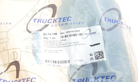 Фото 2 - Система впуска TRUCKTEC 02.14.198 (0214198)