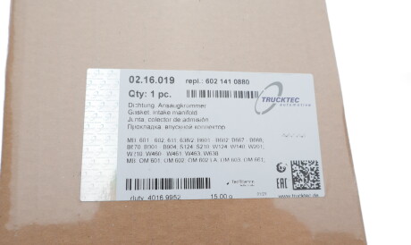 Фото 2 - Прокладка впускного коллектора TRUCKTEC 02.16.019 (0216019)