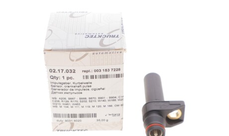 Фото 2 - Датчик колінвалу TRUCKTEC 02.17.032 (0217032)