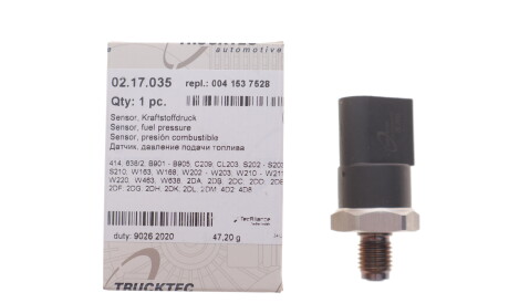 Фото 2 - Датчик тиску палива TRUCKTEC 02.17.035 (0217035)